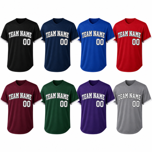 2026 World Baseball Classic Customized Team Women's Baseball Jersey 100% Polyester Anti-Bacterial Short Sleeve - Product Image 2