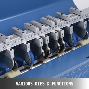 Macchina Piegatrice e Cordonatrice Elettrica A4 Multifunzione da 21 Pollici per Metallo Pesante con Motore Potente 3 in 1 - Product Image 3
