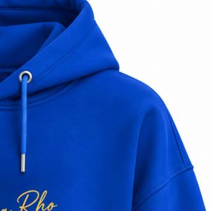 เสื้อฮู้ดครอปผู้หญิง Sigma Gamma Rho สีน้ำเงินรอยัล ลายกรีกแบบกำหนดเอง เสื้อฮู้ดแบบสวมหัว สตรีทแวร์สำหรับชมรมนักศึกษา - Product Image 4