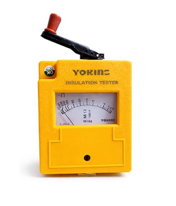 Testeur d'isolation manuel AHD 10010 1000V 1000MOhm |   Type de générateur manuel |   Corps en ABS robuste |   Garantie de 12 mois - Product Image 1