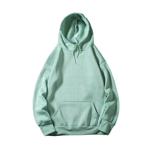 เสื้อฮู้ดดี้พิมพ์ลายแบบซับลิเมชั่น สีพื้น ผ้าโพลีเอสเตอร์ 100% ไซส์อเมริกา สำหรับผู้หญิงและผู้ชาย เหมาะสำหรับฤดูหนาว ใช้สำหรับเล่นกีฬา  รับพิมพ์ลายด้วยความร้อน - Product Image 2