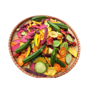Premium Vietnam Vacuum Fried Mixed Fruits and <b>Vegetables</b> Crafted from Selected Tropical Produce for Gift Packaging and Retail - Product Image 1