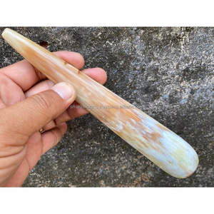 Calzador de Cuerno de Toro Tallado a Mano, Mango Largo y Resistente, Ecológico, Duradero, Artesanía Natural, Accesorio Diario para Calzado, Suave - Product Image 6