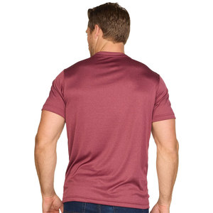 New Long and tall T Shirts Round Neck Short Sleeves Big Casual wear T Shirt 5XL Sizes Sport Performance Interlock T-Shirt - Product Image 2