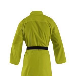 Uniforme de Artes Marciales Verde Lima, Gi de Entrenamiento de Alta Visibilidad, Kimono Profesional de BJJ, Ropa de Karate Transpirable de Algodón - Product Image 3