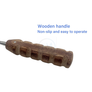 Raspador Óseo Ortopédico, Lima Ósea, Raspador Troquelar de Acero Inoxidable, Instrumento Quirúrgico Manual con Certificación CE - Product Image 4