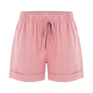 Premium sublimation shorts Breathable Waterproof Eco-Friendly Quick Dry Ladies Bermuda Shorts Pockets Zips Sublimated 100% - Product Image 5
