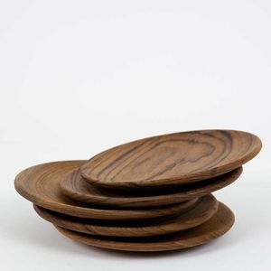Mango Wood Charger Plate with Stand Classic Design Wedding Occasion Biodegradable & BPA Free Handmade Durable Microwave Safe - Product Image 2
