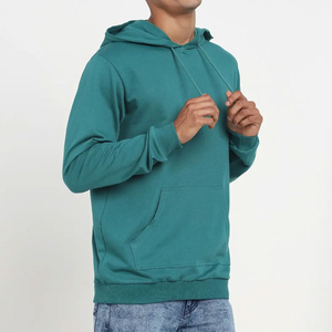 2025 Trending High Quality Custom Logo 100% Cotton Thick Winter Hoodies Distressed Unisex Oversized Men's Hoodies <b>Sweatshirts</b> - Product Image 2