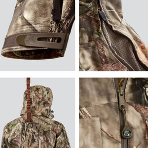 Vestes de chasse unisexes respirantes en softshell imperméable de qualité supérieure, grandes tailles, saison automne, vente en gros du Pakistan, prix abordable - Product Image 2