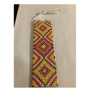 Marcapáginas Bordado con Cuentas de Semillas Más Vendido, Hecho a Mano, Personalizable, Moderno, Resistente al Agua, Colores Mixtos, POR MULTI CRAFT - Product Image 6