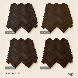 Suelo de Madera Maciza de Roble Blanco Chevron de 18 mm x 127 mm, Grado Selecto, Acabado Liso con Recubrimiento UV, Sistema T&G - Product Image 3