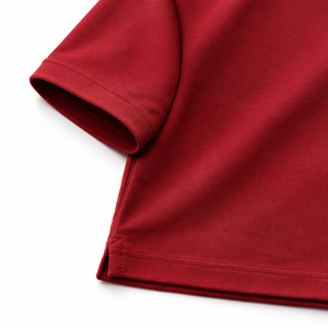 Camiseta Polo Roja Lisa con Logotipo Personalizado Bordado, Camiseta Polo para Hombre, Proveedor de Fábrica al por Mayor, Camiseta Polo para Hombre en Venta - Product Image 5