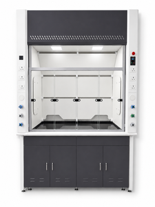 Hotte à fumée canalisée AirBio pour laboratoire chimique, armoire de ventilation et d'extraction de fumées - Product Image 2