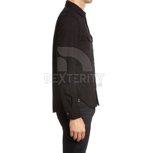 Professional Manufactured Wholesale <b>Men</b> Denim <b>Jeans</b> <b>Shirts</b> Casual Outdoor Use Winter Waterproof Breathable with Custom Logo - Product Image 3