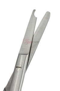 Ciseaux à points de couture de haute qualité, ciseaux à points de couture à bord incurvé, finition en acier inoxydable, ciseaux à points de couture pour travaux chirurgicaux professionnels, Rootcare - Product Image 2