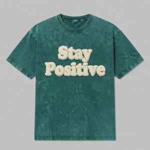 T-shirt oversize premium pour femme, effet vieilli, brodé, 100 % coton, manches courtes, col rond, style décontracté streetwear, été - Product Image 6