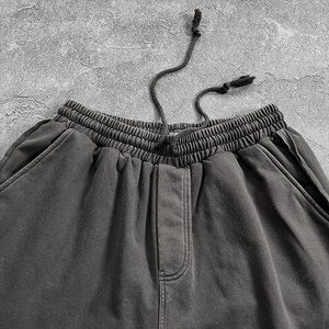 Pantalones Cortos Deportivos de Felpa Francesa 100% Algodón 305 g/m² para Hombre, con Logotipo Personalizado, Pantalones Cortos Deportivos de Verano de Alta Calidad - Product Image 4