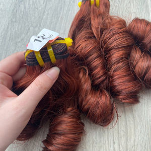 Combo Make Bouncy Perruque Bouclée Cheveux Humains Non Transformés SDD Bundle Closure Raw Cheveux Vierges Vietnamiens Cuticules Alignés Prix Usine - Product Image 5