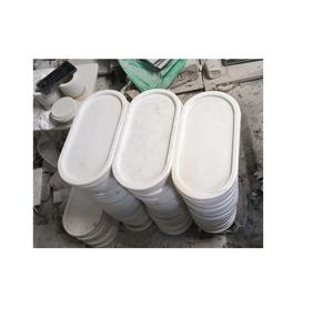 Bandeja de Mármol de Diseño Moderno con Base Resistente para Servicio de Catering en Restaurantes y Presentación de Eventos Exclusivos - Product Image 1