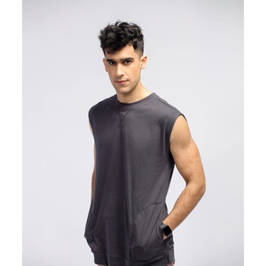 Débardeurs Homme Personnalisés en Coton Sans Manches – T-shirts Décontractés Classiques pour Homme – Débardeur de Course Léger pour Homme – Stringer Homme - Product Image 1
