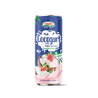 250ml Cocogurt Drank in blik/fles Nawon Kokosmelk Yoghurt Original Magere Prebiotische Drank voor Kinderen Fabrikant