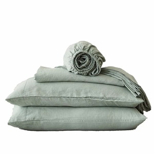 Vente en gros de literie d'hôtel, ensemble de linge de lit 100% naturel, taille Queen et King, prix bas - Product Image 1