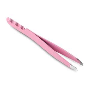 Pinza de Cejas Profesional de Acero Inoxidable de Alta Calidad con Punta Puntiaguda, Personalizable con Marca Privada, en Varios Colores, Ecológica - Product Image 5
