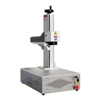 Équipement de marquage laser Bracelet en acier inoxydable plaqué or Collier Cadeau Mini machine de gravure laser avec puissance 20W 30W 50W