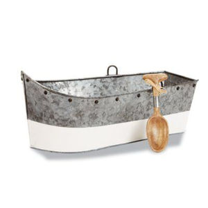 Fabulosa cubitera de metal galvanizado con asas laterales para el hogar y eventos, enfriador de vino al mejor precio. - Product Image 1