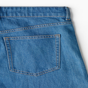 Nouvel Arrivage 2026 Jean en Denim pour Femme, Coupe Slim Droite, Taille Moyenne, Délavage Moyen, Décontracté, Vente en Gros OEM, Meilleures Ventes, Idéal Sport, 100% Coton - Product Image 6
