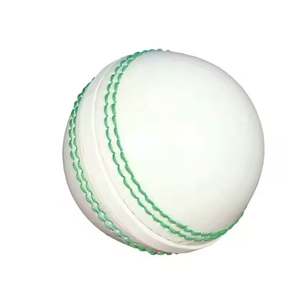 Ballon de cricket en cuir fait main avec logo personnalisé, ballon de cricket professionnel pour entraînement et matchs, durable, cousu à la main, articles de sport - Product Image 5