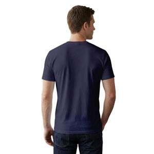 T-shirt décontracté à col en V pour homme, manches courtes, uni, basique, vêtement d'été, tenue quotidienne pour homme - Product Image 2