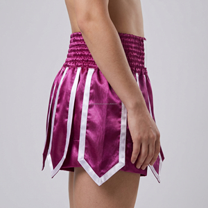 Custom Sublimation Men Muay Thai MMA Shorts Premium Satin <b>Stretch</b> Breathable Quick Dry Lightweight Training Trunks Wholesale - Product Image 4