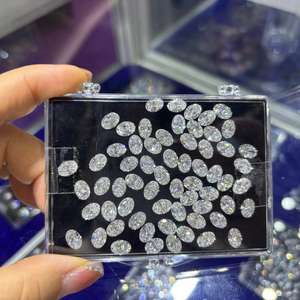 Diamantes Cultivados en Laboratorio con Corte Ovalado al por Mayor, de 0.05ct a 0.50ct, Color DEF, Claridad VVS VS, Corte Excelente, Diamantes Sueltos para Joyería - Product Image 5