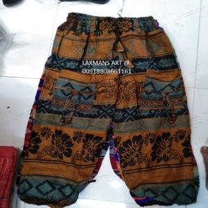 2024 femmes hiver mode respirant acrylique laine multicolore pantalons décontractés/pyjamas en gros de l'inde pour l'été - Product Image 4