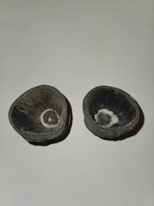 Verres à shot en bois style vintage réutilisables, lot de 2, pour le camping et la bière - Product Image 3