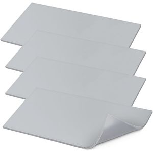 4 Pezzi Tappetino in Silicone a Doppia Faccia 8x4 per Termopressa, Accessori Resistenti in Schiuma per Macchine da Stampa HTV e Termopresse per Cappelli - Product Image 1