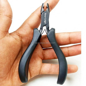 Professional Hair <b>Extension</b> Pliers Non-Slip Handle Stainless Steel <b>Micro</b> Ring Bead Tool for Salon Use 1.5 mm 2.5 mm diameter - Product Image 2