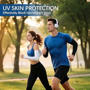 Mangas Protectoras para Brazos, para Hombre y Mujer, con Logotipo Personalizado, Protección UV, Refrigerantes, para Deportes al Aire Libre - Product Image 2
