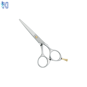 Ciseaux de coiffure professionnels en acier inoxydable, ciseaux à effiler en plastique, nouveau design, poignée portable pour barbier - Product Image 1