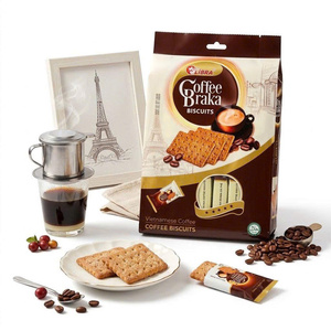 ขนมปังกรอบกาแฟบราคา 210 กรัม ขายดี ขนมขบเคี้ยวกรอบอร่อย โรงงาน ODM - Product Image 1