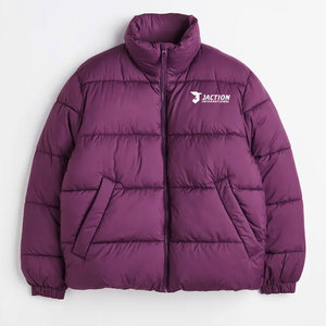 Veste à bulles coupe-vent pour homme, tendance, vente chaude, design de logo personnalisé, respirante, veste d'hiver pour homme - Product Image 1