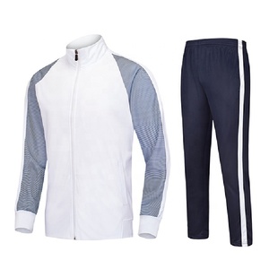 Ensemble de sport unisexe en tricot de polyester pour l'entraînement, le jogging, la gym, les entraînements, les survêtements pour enfants et adultes - Product Image 1