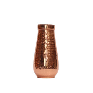 Jarra de Agua de Cobre de 950 ml, Artesanal Premium, Pulida y Martillada, Peso 0.290 kg - Product Image 1