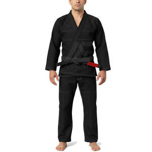 ชุดยิวยิตสูสีพื้นเรียบสำหรับผู้ชาย พร้อมโลโก้สั่งทำ ชุดสำหรับศิลปะการต่อสู้ ชุดยิวยิตสู - Product Image 2