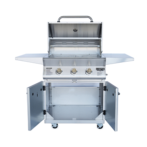Barbecue à gaz propane autonome 3 brûleurs en acier inoxydable OEM pour cuisine extérieure, restaurant et usage domestique – Vente en gros - Product Image 3