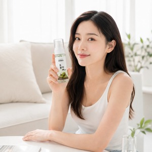 Brume tonifiante au thé vert et kiwi Hardy, fabriquée en Corée, eau de fruits pour le soin de la peau, soin à l'adénosine, brume visage kiwi Hardy, spray tonifiant pour la peau - Product Image 5
