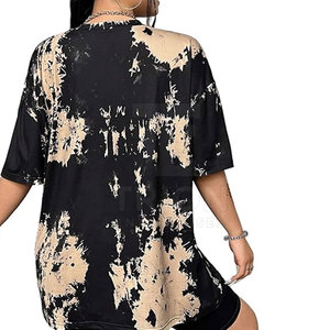 Camiseta Tie Dye para Mujer de Fabricación Profesional, Camiseta Tie Dye para Mujer Más Vendida, Camiseta Tie Dye para Mujer con Nuevo Diseño - Product Image 4