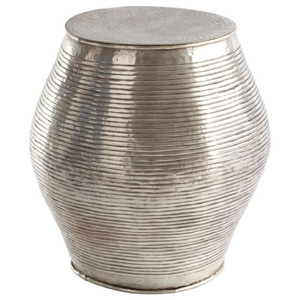 Tabouret d'appoint rond en métal galvanisé de qualité créative, idéal pour l'intérieur et l'extérieur, parfait pour la décoration de style ferme - Tabouret en promotion - Product Image 4